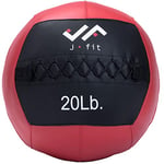J-Fit 20-0056 Médecine Ball Rouge/Noir 9 kg