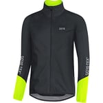 GORE Wear C5 Homme Veste de cyclisme GORE-TEX, M, Noir/Jaune fluo