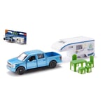 FORD PICK UP + CAMPER F150 mm 99 Siku Campers-Roulottes Modellino