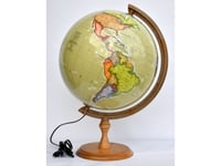 Zachem Globe 320 Politisk, Opplyst