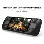 Coque De Protection Anti-Chute En Silicone Pour Console De Jeu, Étui De Protection Pour Hôte De Plateforme Steam, Coque Antichoc Portable