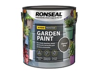 RONSEAL RSLGPCG25L Garden Paint Charcoal, Grey, 2.5 Litre