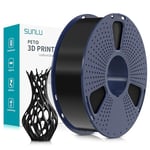 SUNLU PETG Filament 1.75mm, Neatly Wound Filament, Filament PETG Résistant pour Imprimante 3D, Précision Dimensionnelle +/- 0.02mm, 1kg (2.2lbs), Noir