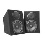 Pair Fenton 2-Way Passive Home DJ MC Studio Monitor Speakers 8 Ohm 2x100W Power