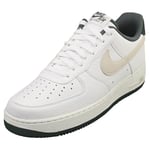 NIKE Homme Air Force 1 '07 LV8 Sneaker, White Sea Glass Vintage Green, 44.5 EU