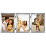 Hama | Multi Photo Frame "Laval" | 3 of 10 x 15 cm | Silver