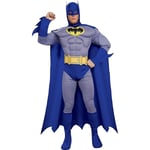 Rubie's DC Comics Batman Muscle Chest Men's Superhero Fancy Dress Costume