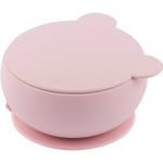 Minikoioi Bowl Pink silikoneskål med sugekop 1 stk.