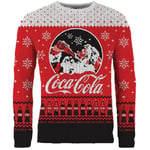 Coca-Cola Holidays Are Coming Knitted Christmas Jumper - 3XL