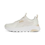 PUMA Men's Trinity LITE Sneaker, Vapor Gray-Vapor Gray-Granola Gold, 6.5 UK