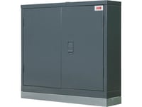 Abb Metalskab Flexi-Line 1500 Skab Hxbxd: 1120X1300x315mm Ral 7015 Mørkegrå