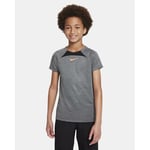 Nike Trenings T-Skjorte Dri-FIT Academy - Grå/Sort Barn, størrelse M: 137-147 cm