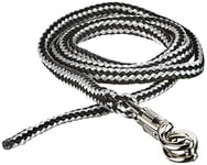 KERBL 32146 Classic Longe Mousqueton Anti-Panique pour Cheval Gris/Noir