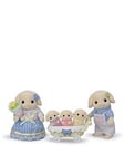 Sylvanian Families Flora Rabbit Family