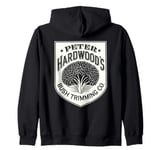 Peter Hardwood's Bush Trimming Company Landscape Gardening Zip Hoodie