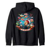 Hibachi Grill Teppanyaki Barbeque Japanese Cuisine Zip Hoodie