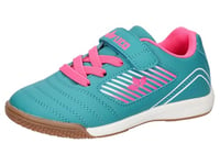 Lico Chaska Vs Chaussures de Sport en Salle, Turquoise Rose, 33 EU