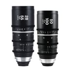 Laowa Nanomorph S35 Zoom (28-55mm, 50-100mm) (Silver) 2-Lens Bundle