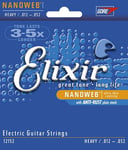 CEL12152 CORDES ELECTRIQUE NANOWEB ELIXIR HEAVY 12-16-24-32-42-52