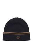 Fred Perry Twin Tipped M Wool Beanie Svart