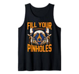 Auto Body Shop Painter Fill Your Pinholes Spray Technician Tank Top