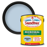 Sandtex Microseal Ultra Smooth Masonry Paint Morning Sky (Light Blue) - 5L