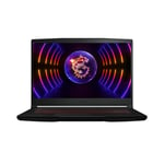 MSI Gaming Thin GF63 12VF-883XFR Intel® Core™ i5 i5-12450H Ordinateur portable 39,6 cm (15.6 ) Full HD 16 Go DDR4-SDRAM 512 Go SSD NVIDIA GeForce RTX 4060 Wi-Fi 6 (802.11ax) DOS gratuit Noir - Neuf