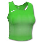 Joma Elite VII Top Running Fille, Vert Fluorescent, 4XS-3XS