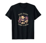 Books Because Murder Is Wrong Reading Gothic Dark Funny Gift T-Shirt