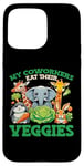 iPhone 15 Pro Max Funny Zoo Keeper My Coworkers Eat Their Veggies Case