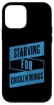 Coque pour iPhone 12 mini Restauration rapide amusante et graphique de Starving For Chicken Wings