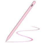 TQQ Stylet pour Apple iPad 2018-2024, Puce Pro Précision au Pixel Près, Sensibilité à l'Inclinaison & Adsorption Magnétique, Pencil pour iPad 10/9/8/7/6, Pro 11"/12,9"/13" M4, Air 3/4/5/M2, Mini 5/6