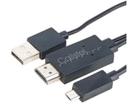 Adaptateur MHL/HDMI pour transmission vidéo Full HD et audio 7.1 - Callstel