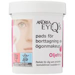 Andrea Eye Q's Remover Pads Oil-free Sminkborttagning 65 st