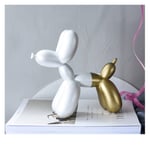 HUHAA Ballon Chien Ornement de Bureau Salon Sculpture décor Style Nordique Figurine résine créative Animal Artisanat Statue