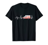 Ambulance Heartbeat Ambulance EMT Gift Ambulance T-Shirt