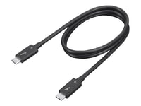 Lenovo - Thunderbolt-Kabel - 24 Pin Usb-C (Hann) Til 24 Pin Usb-C (Hann) - Thunderbolt 4 - 70 Cm - 8K 60Hz Støtte, 4K 60Hz Støtte - Svart