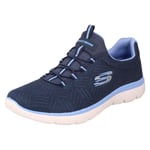 'Ladies Skechers'  Memory Foam Vegan Trainers - Artistry Chic 150119