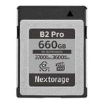 Nextorage CFexpress Type B Memory Card B2 Pro Series (660GB)