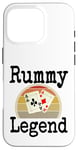 iPhone 16 Pro Funny Rummy Legend Card Game Winner Winning Game Night Dad Case