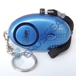 Blue 140db Minder Personal Panic Rape Attack Safety Keyring Alarm Torch