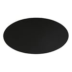 Deltaco Gaming DFP410 Tapis de Sol Rond, 110x110cm, antidérapant - Noir, Schwarz., Tapis de Sol Rond antidérapant