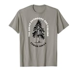 Cedar Hills The Great Outdoors Are Calling Tree Nature T-Shirt