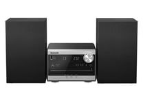 Panasonic SC-PM272EB-S Bluetooth CD Micro HiFi System - Silver