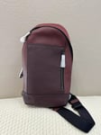 (BRAND NEW) COACH F59419 MANHATTAN Leather Sling Man Pack Red Cherry MFSRP $375