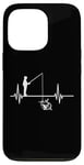 iPhone 13 Pro Funny fishing heartbeat fisherman angler Petri Heil Case