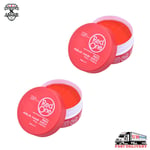 2 X  RED ONE AQUA HAIR GEL WAX FULL FORCE - MAXIMUM CONTROL - Red - 150ML