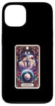 Coque pour iPhone 13 Gemini Tarot Carte astrologique Zodiaque Astrologie Signe astrologique