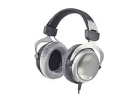 Beyerdynamic DT 880, Langallinen, 5 - 35000 Hz, Musiikki, 681 g, Kuulokkeet, Musta, Hopea