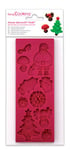 Scrapcooking 3441 Noël Moule Pâte Silicone Rose 21,7 x 9,5 x 0,8 cm